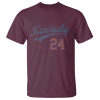 RFK Jr Kennedy 2024 T Shirt Team Kennedy 24 Vintage - Wonder Print Shop