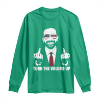 Zohran Mamdani Hope Long Sleeve Shirt Zoharan Mamdani USA Flag Funny Middle Finger - Wonder Print Shop