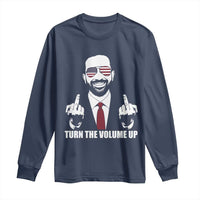 Zohran Mamdani Hope Long Sleeve Shirt Zoharan Mamdani USA Flag Funny Middle Finger - Wonder Print Shop