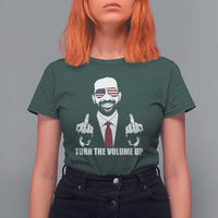 Zohran Mamdani Hope T Shirt For Women Zoharan Mamdani USA Flag Funny Middle Finger - Wonder Print Shop