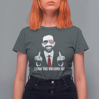 Zohran Mamdani Hope T Shirt For Women Zoharan Mamdani USA Flag Funny Middle Finger - Wonder Print Shop