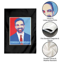 Zohran Madamni Garden Flag for New York Mayor - Wonder Print Shop