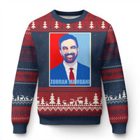 Zohran Madamni Ugly Christmas Sweater for New York Mayor - Wonder Print Shop