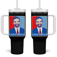 Zohran Madamni Tumbler With Handle for New York Mayor - Wonder Print Shop