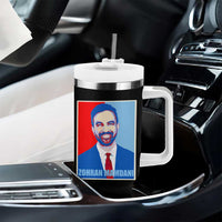 Zohran Madamni Tumbler With Handle for New York Mayor - Wonder Print Shop