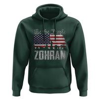 Zohran Mamdani Groovy Flowers Hoodie Retro Style - Wonder Print Shop