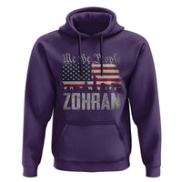Zohran Mamdani Groovy Flowers Hoodie Retro Style - Wonder Print Shop