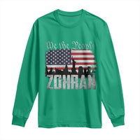 Zohran Mamdani Groovy Flowers Long Sleeve Shirt Retro Style TS02