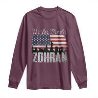 Zohran Mamdani Groovy Flowers Long Sleeve Shirt Retro Style TS02