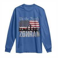Zohran Mamdani Groovy Flowers Long Sleeve Shirt Retro Style TS02