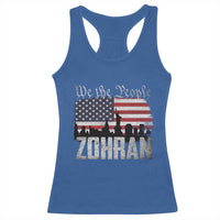 Zohran Mamdani Groovy Flowers Racerback Tank Top Retro Style TS02