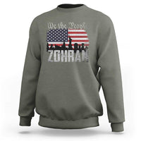 Zohran Mamdani Groovy Flowers Sweatshirt Retro Style TS02