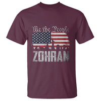 Zohran Mamdani Groovy Flowers T Shirt Retro Style - Wonder Print Shop