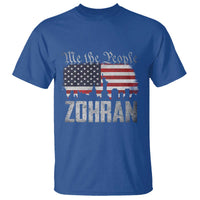 Zohran Mamdani Groovy Flowers T Shirt Retro Style - Wonder Print Shop