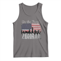 Zohran Mamdani Groovy Flowers Tank Top Retro Style TS02