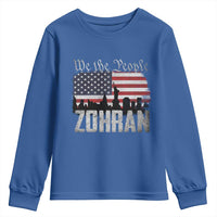 Zohran Mamdani Groovy Flowers Youth Sweatshirt Retro Style TS02