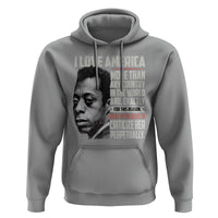 James Baldwin American Patriotic Hoodie I Love America More Than Any Country - Wonder Print Shop