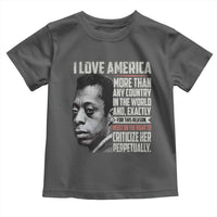 James Baldwin American Patriotic Toddler T Shirt I Love America More Than Any Country - Wonder Print Shop