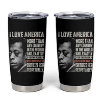 James Baldwin American Patriotic Tumbler Cup I Love America More Than Any Country - Wonder Print Shop