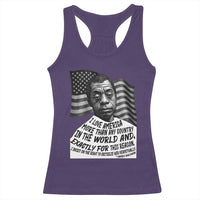 James Baldwin American Patriotic Racerback Tank Top I Love America More Than Any Country American Flag - Wonder Print Shop