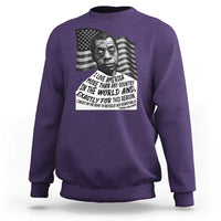 James Baldwin American Patriotic Sweatshirt I Love America More Than Any Country American Flag - Wonder Print Shop
