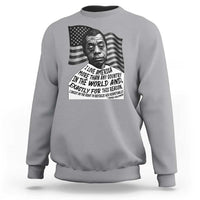 James Baldwin American Patriotic Sweatshirt I Love America More Than Any Country American Flag - Wonder Print Shop