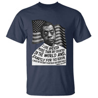 James Baldwin American Patriotic T Shirt I Love America More Than Any Country American Flag - Wonder Print Shop