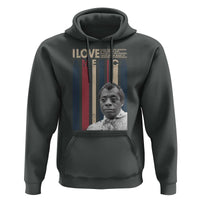 James Baldwin American Patriotic Hoodie I Love America More Than Any Country Retro - Wonder Print Shop