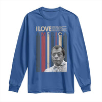 James Baldwin American Patriotic Long Sleeve Shirt I Love America More Than Any Country Retro - Wonder Print Shop