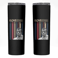 James Baldwin American Patriotic Skinny Tumbler I Love America More Than Any Country Retro - Wonder Print Shop