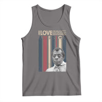 James Baldwin American Patriotic Tank Top I Love America More Than Any Country Retro - Wonder Print Shop