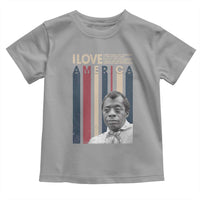 James Baldwin American Patriotic Toddler T Shirt I Love America More Than Any Country Retro - Wonder Print Shop