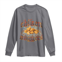 Chicken Nuggets Long Sleeve Shirt Heavy Metal World Tour Hardcore Music