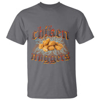 Chicken Nuggets T Shirt Heavy Metal World Tour Hardcore Music