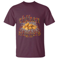 Chicken Nuggets T Shirt Heavy Metal World Tour Hardcore Music