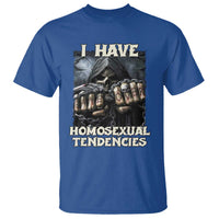 Skeleton Meme T Shirt I Have Homosexual Tendencies Funny Edgy Hard Cringe - Wonder Print Shop