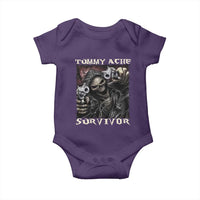 Skeleton Meme Baby Onesie Tummy Ache Survivor Funny Cool Edgy Hard Cringe TS02