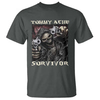 Skeleton Meme T Shirt Tummy Ache Survivor Funny Cool Edgy Hard Cringe TS02
