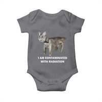 Funny Cat Meme Baby Onesie I Am Contaminated With Radiation Humorous Oddly Specific