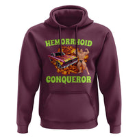 Hemorrhoid Conqueror Hoodie Funny Oddly Specific Dank Meme Absurd Muscle Car