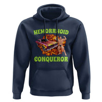 Hemorrhoid Conqueror Hoodie Funny Oddly Specific Dank Meme Absurd Muscle Car