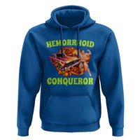 Hemorrhoid Conqueror Hoodie Funny Oddly Specific Dank Meme Absurd Muscle Car
