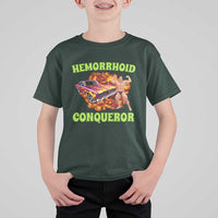 Hemorrhoid Conqueror T Shirt For Kid Funny Oddly Specific Dank Meme Absurd Muscle Car