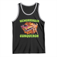 Hemorrhoid Conqueror Tank Top Funny Oddly Specific Dank Meme Absurd Muscle Car