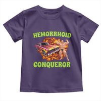 Hemorrhoid Conqueror Toddler T Shirt Funny Oddly Specific Dank Meme Absurd Muscle Car