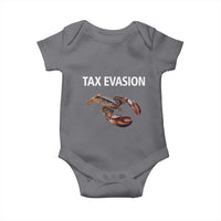 Funny Tax Evasion Lobster Baby Onesie Sarcasm Oddly Specific Meme