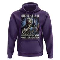 Funny Cringe Hard Skeleton Meme Hoodie I Need HEAD Hugs Encouragement Affection Devotion Middle Finger Edgy Hard Cringe