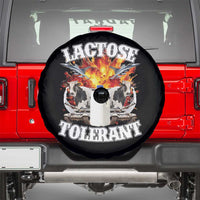 Funny Lactose Tolerant Spare Tire Cover Retro Pro-Dairy Ironic Cringe Meme