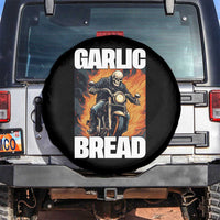 Skeleton Meme Spare Tire Cover Garlic Bread Flaming Biker On Fire Funny Edgy Hard Cringe