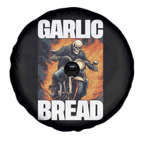 Skeleton Meme Spare Tire Cover Garlic Bread Flaming Biker On Fire Funny Edgy Hard Cringe